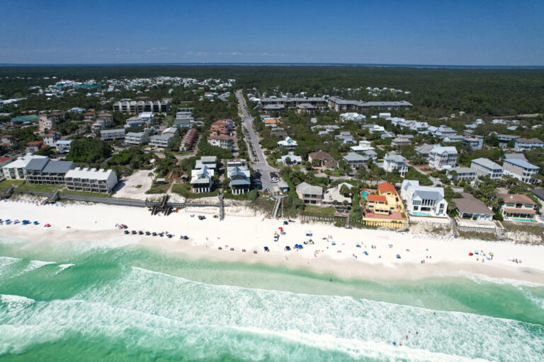 Emerald Coast shoreline near Scenic Highway 30A in Northwest Florida